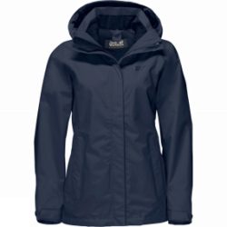 Jack Wolfskin Womens Seven Lakes Jacket Midnight Blue